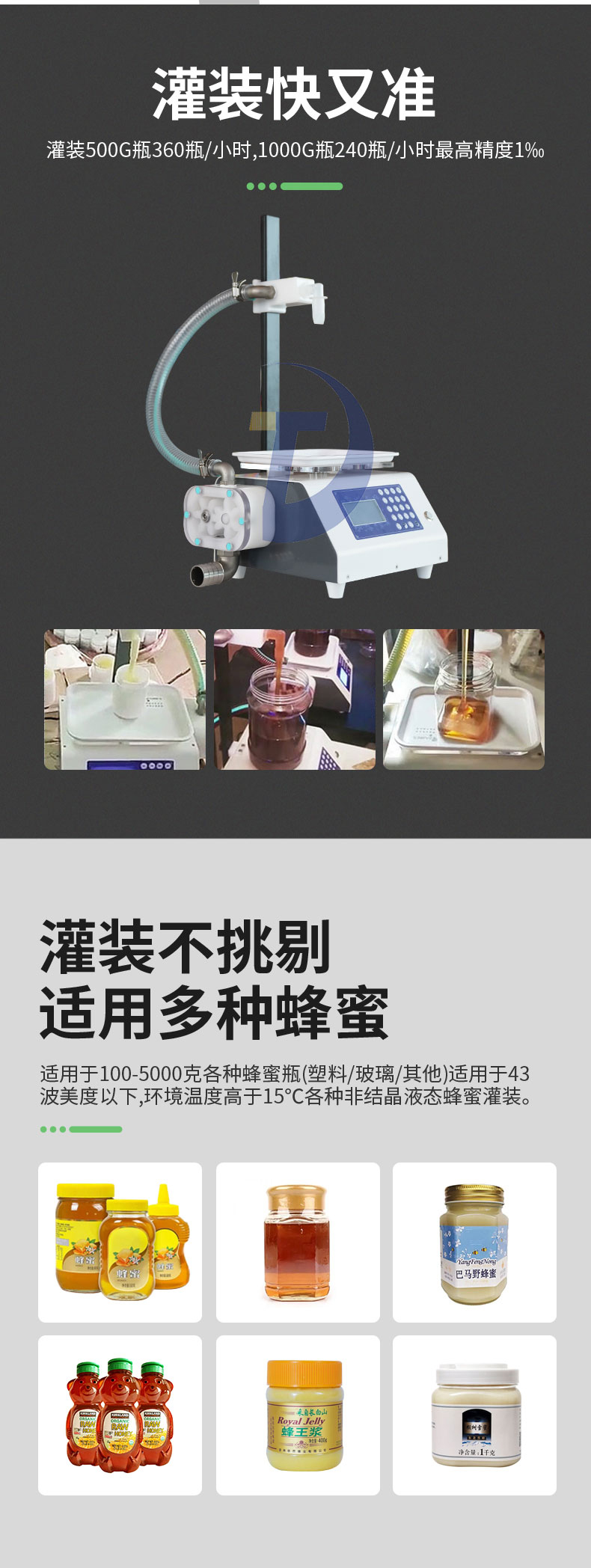 蜂蜜灌裝機(jī)五花八門(mén)該如何選擇？